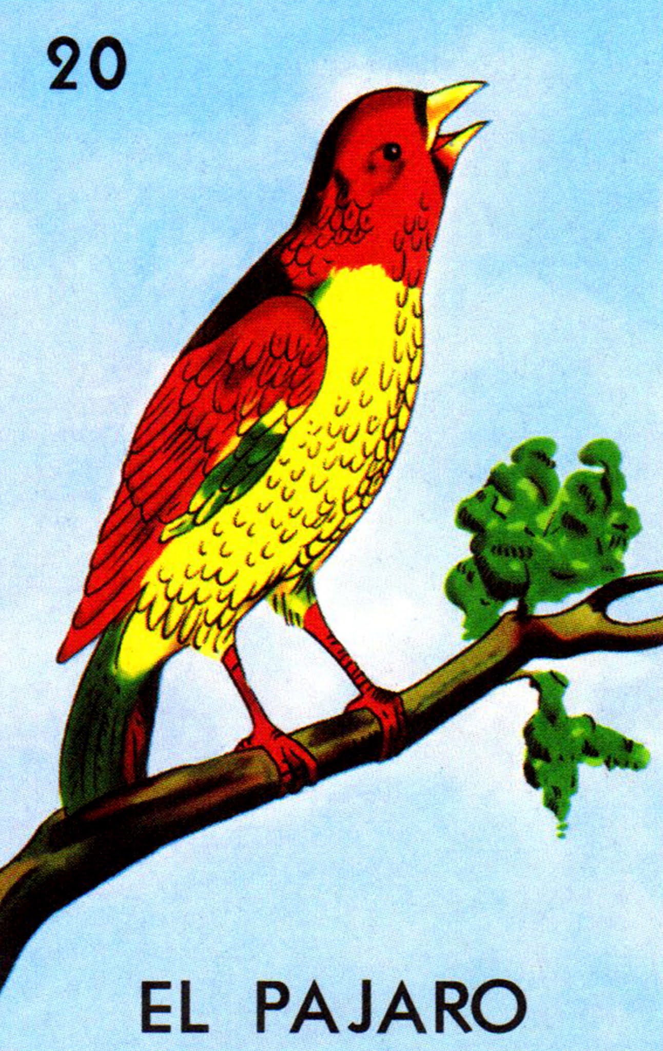 Carta El Pájaro