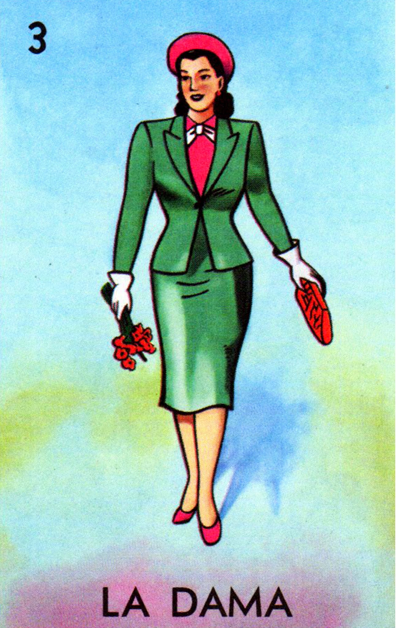 Carta La Dama