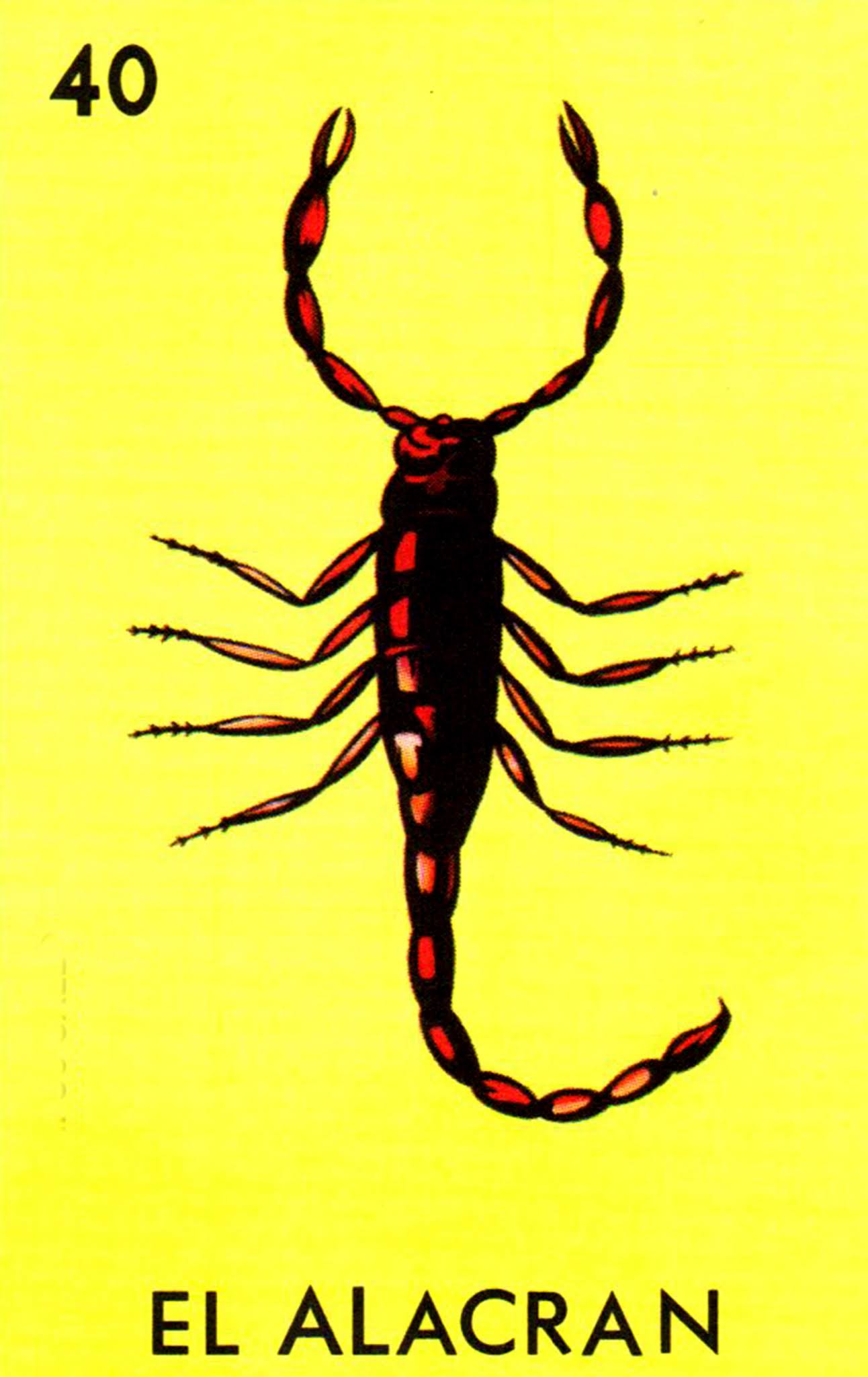 Carta El Alacrán
